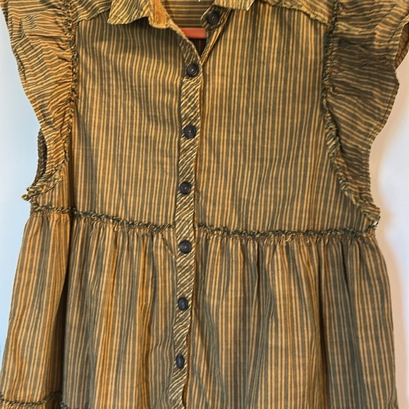 Free People Striped Starfish Mini Dress XS - Picture 3 of 5